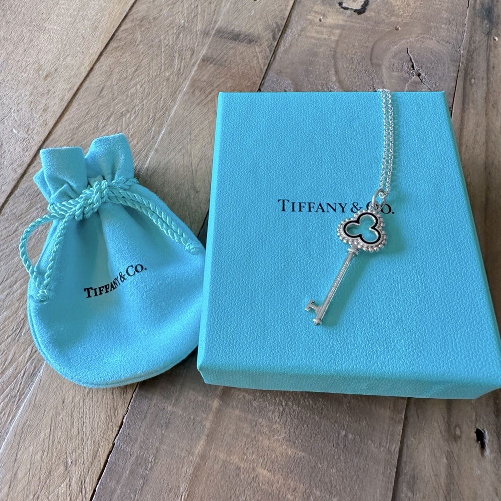Tiffany & Co. key necklace